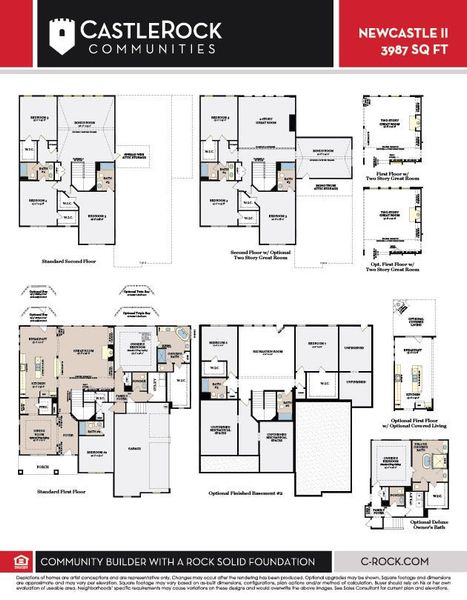 2D floor plan layout of this home in Belvoir, Fairview, TN (Image 2).