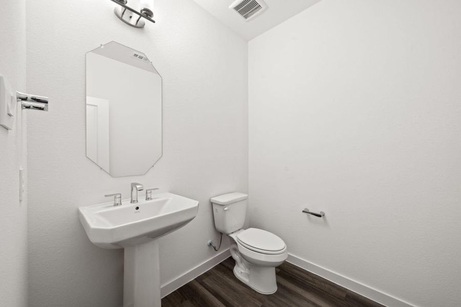 Furnished interior view inside a new home in Harvest Green, Richmond (Image 8). Furnished interior view inside a new home in Harvest Green, Richmond (Image 8).