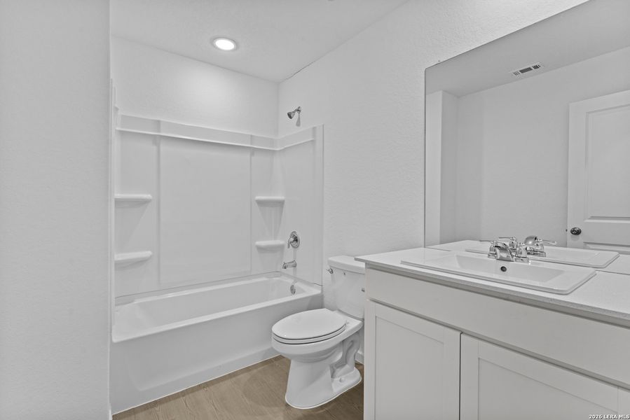 Furnished interior view inside a new home in , New Braunfels (Image 4).