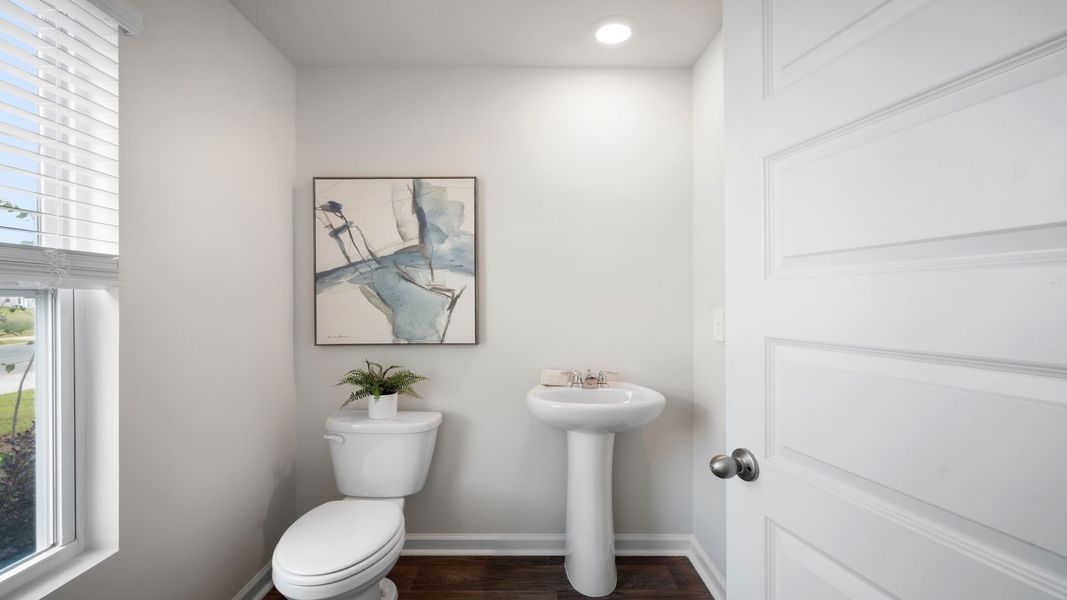 Furnished interior view inside a new home in The Groves at Bees Creek, Ridgeland (Image 17).