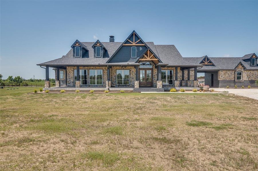 Front exterior of a new home in , Wills Point, TX, highlighting curb appeal (Image 2). Front exterior of a new home in , Wills Point, TX, highlighting curb appeal (Image 2).