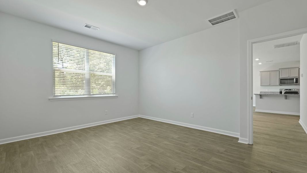 Representative unfurnished interior of a home built from the ELLE by D.R. Horton in Lakeview at Kitfield, Moncks Corner (Image 25).