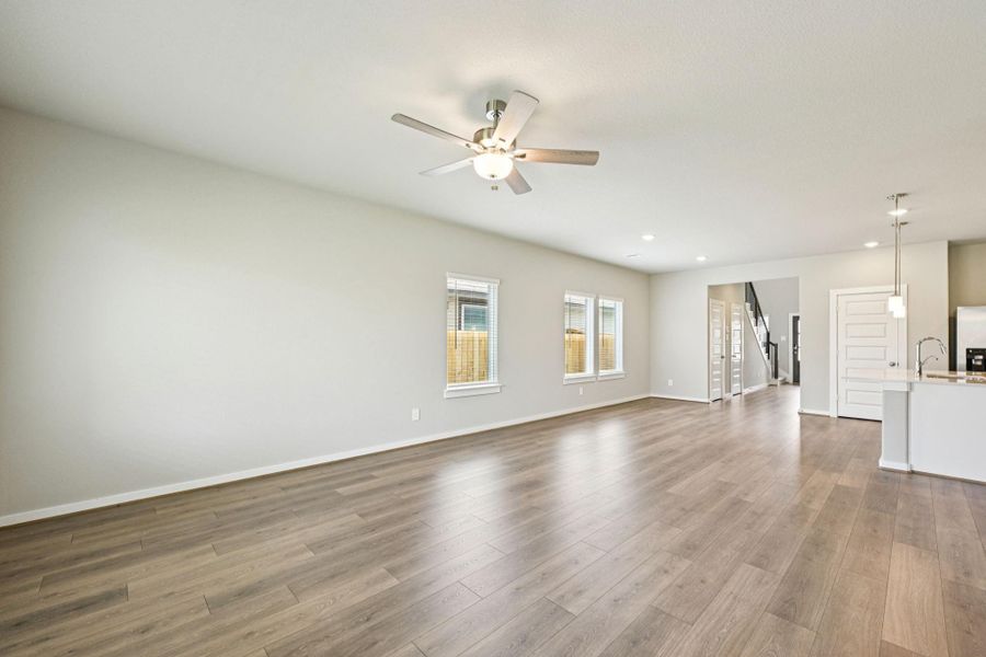 Photo is not of the actual home, but is an inspirational photo of builder’s model home and may depict options, furnishings, and/or decorator features that are not included