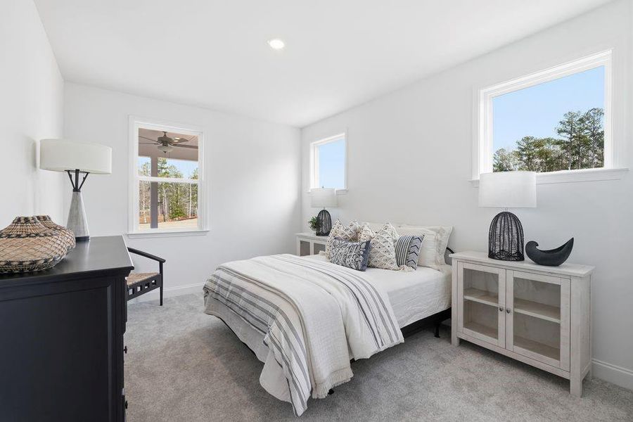 Furnished interior view inside a new home in Auburn Glen, Dacula (Image 32).