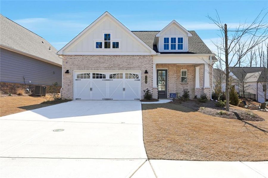 Front exterior of a new home in , Cumming, GA, highlighting curb appeal (Image 25).
