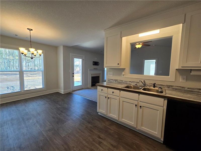 Furnished interior view inside a new home in , Hartwell (Image 12).