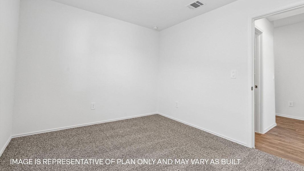 Spacious, unfurnished interior of a new home in Prairie Lakes, Buda (Image 12). Spacious, unfurnished interior of a new home in Prairie Lakes, Buda (Image 12).