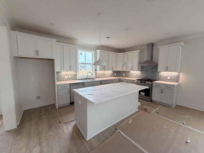 In-progress construction of a new home in , Summerville, SC (Image 55).