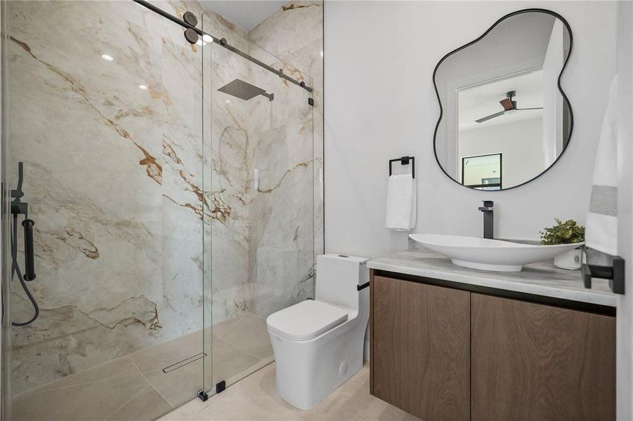 Furnished interior view inside a new home in , Tampa (Image 15).