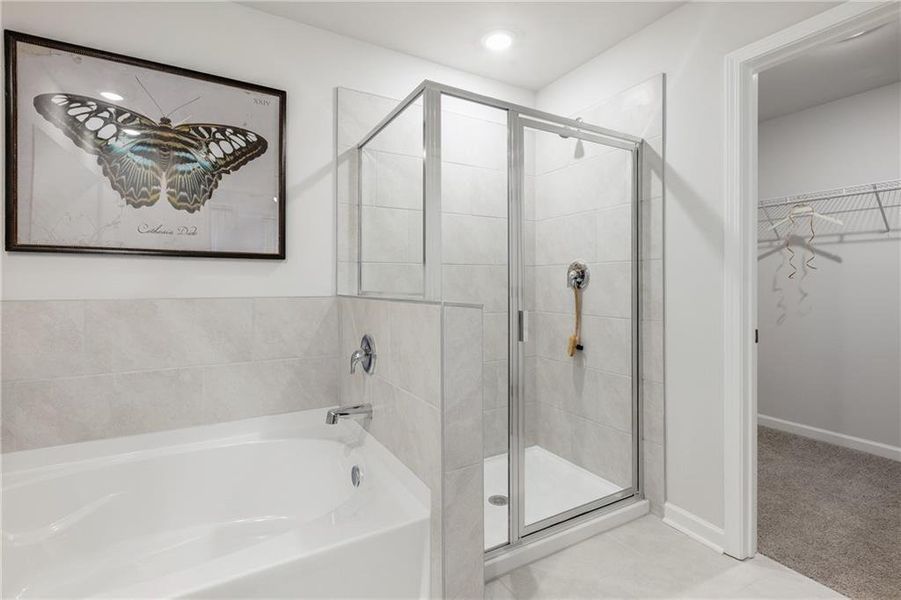 Furnished interior view inside a new home in , Conyers (Image 21).