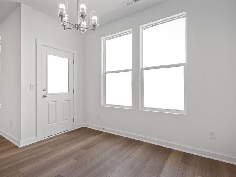 Representative unfurnished interior of a home built from the The Asheville C by Davidson Homes LLC in Sage Farms, White House (Image 23). Representative unfurnished interior of a home built from the The Asheville C by Davidson Homes LLC in Sage Farms, White House (Image 23).