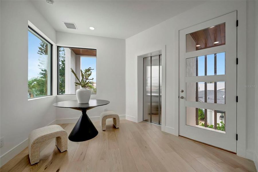 Furnished interior view inside a new home in , St. Petersburg (Image 20).