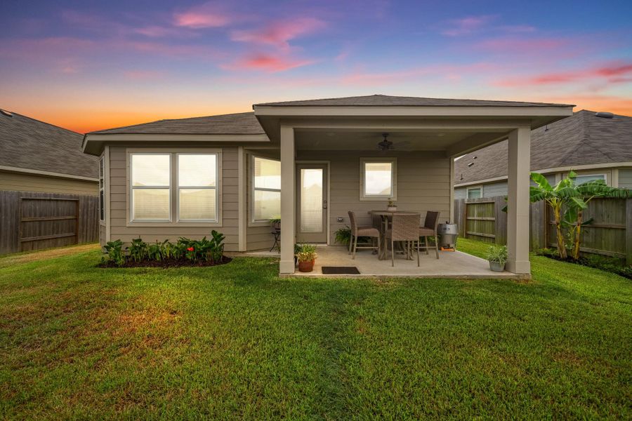 Exterior details and patio area of a home in Ambrose, La Marque (Image 24). Exterior details and patio area of a home in Ambrose, La Marque (Image 24).