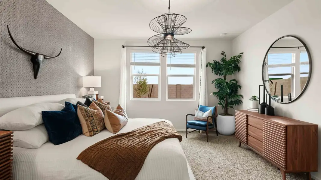 Furnished interior view inside a new home in Sorrento, Maricopa (Image 14).