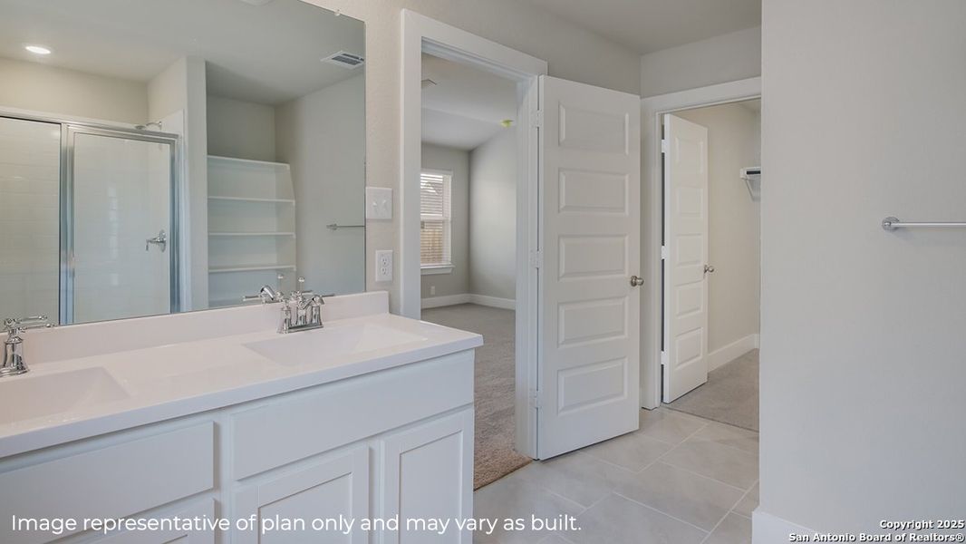 Furnished interior view inside a new home in Riverstone at Westpointe, San Antonio (Image 8).