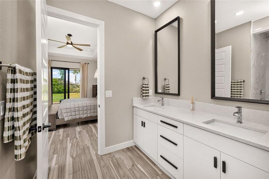 Furnished interior view inside a new home in , Rotonda West (Image 43).