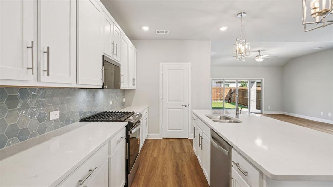 Photo is not of the actual home, but is an inspirational photo of builder’s model home and may depict options, furnishings, and/or decorator features that are not included.