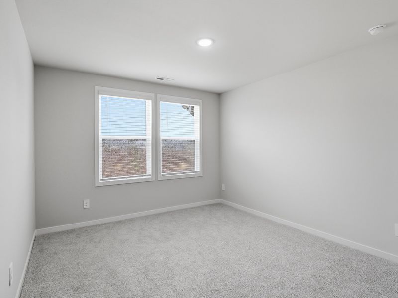 Spacious, unfurnished interior of a new home in The Heritage at Buffaloe Reserve, Raleigh (Image 23). Spacious, unfurnished interior of a new home in The Heritage at Buffaloe Reserve, Raleigh (Image 23).