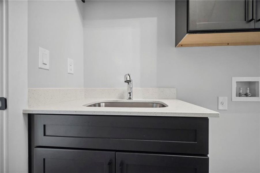 Furnished interior view inside a new home in South on Main, Woodstock (Image 13).