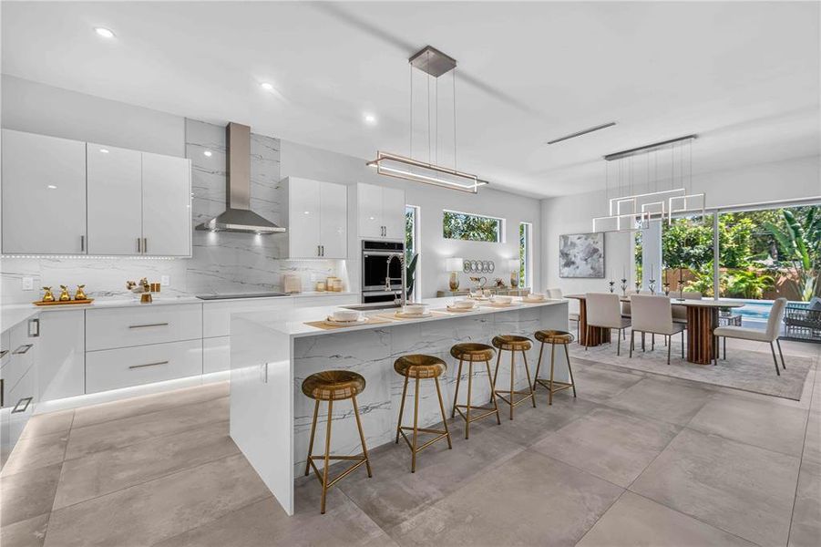 Furnished interior view inside a new home in , Sarasota (Image 5).