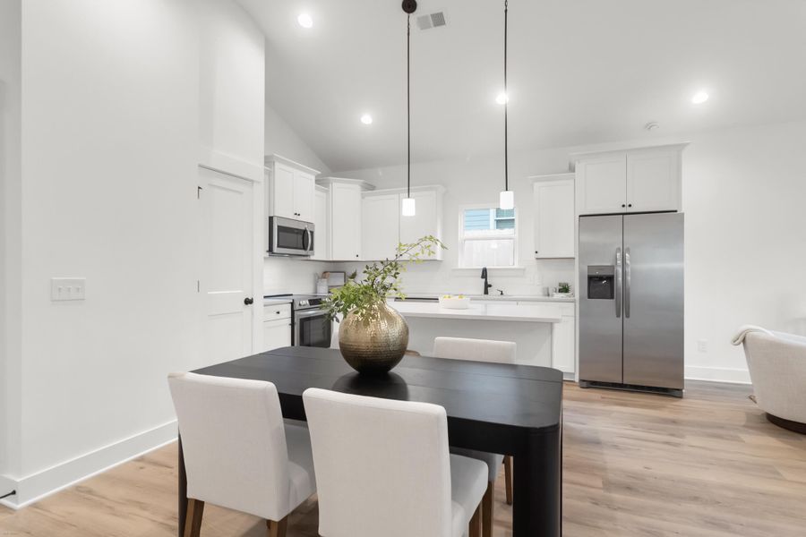 Furnished interior view inside a new home in , Charleston (Image 9). Furnished interior view inside a new home in , Charleston (Image 9).