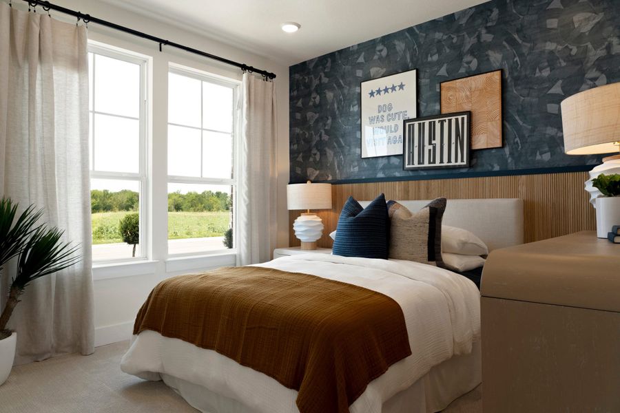 Furnished interior view inside a new home in Lagos Reserve, Manor (Image 47).