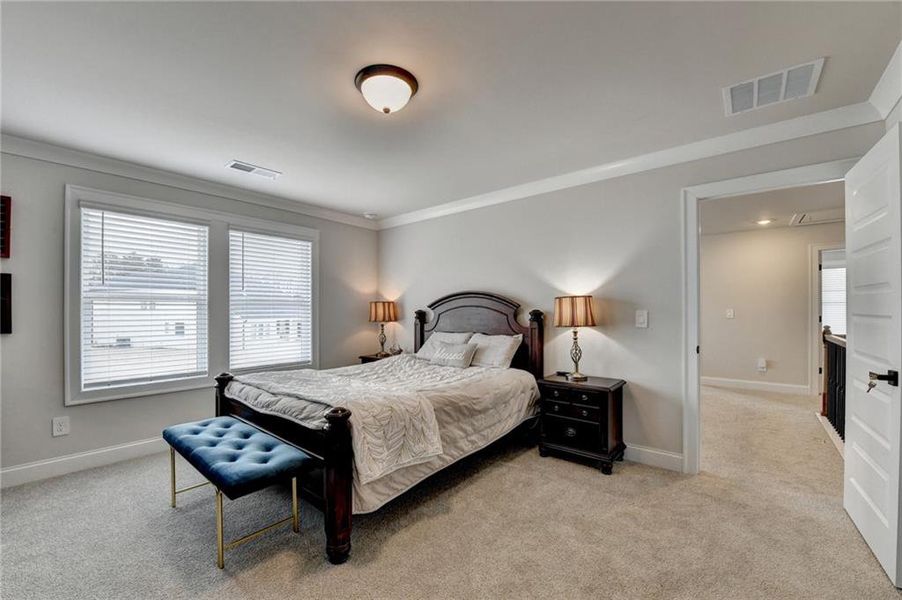 Furnished interior view inside a new home in , Braselton (Image 33). Furnished interior view inside a new home in , Braselton (Image 33).