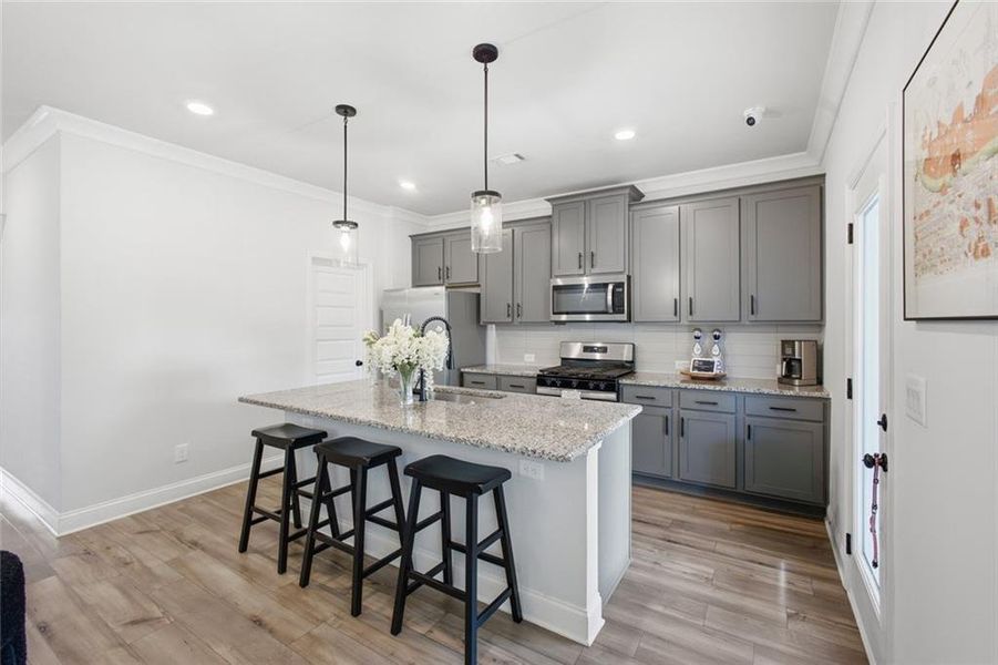 Furnished interior view inside a new home in Westgate Estates, Loganville (Image 10).