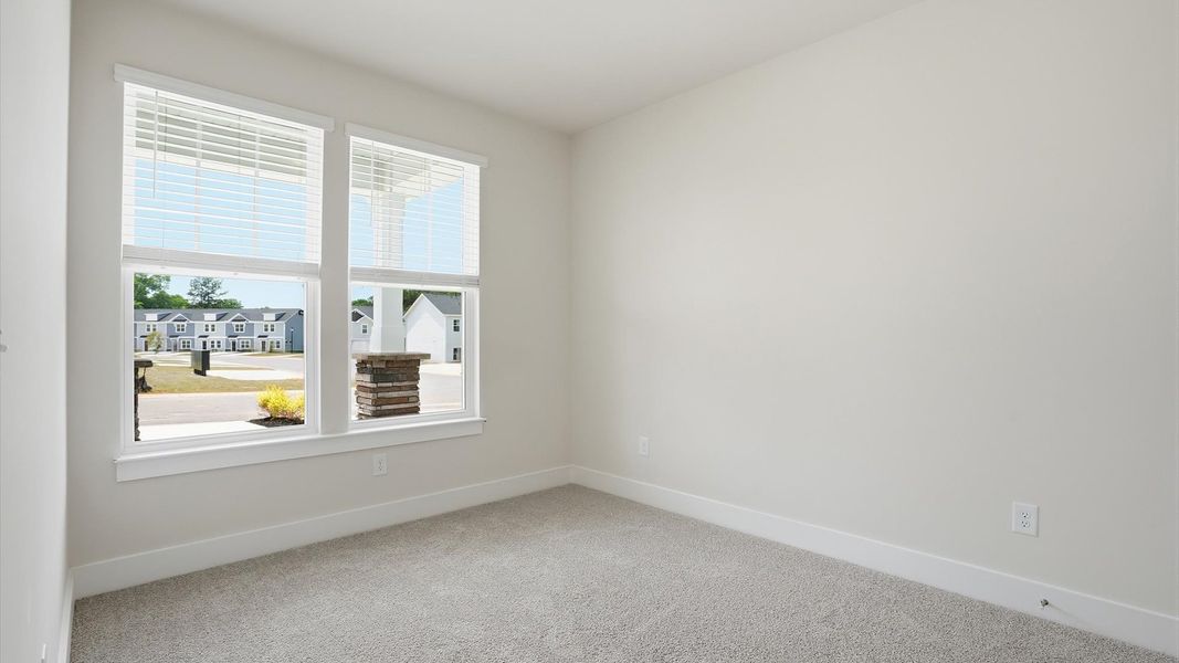 Furnished interior view inside a new home in Clarke Townes, Anderson (Image 27). Furnished interior view inside a new home in Clarke Townes, Anderson (Image 27).
