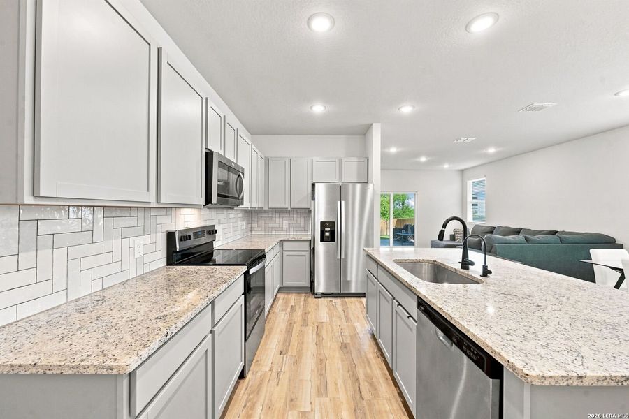 Furnished interior view inside a new home in Millican Grove, Converse (Image 19).