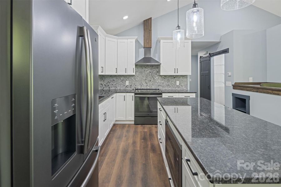 Furnished interior view inside a new home in , Purlear (Image 12).