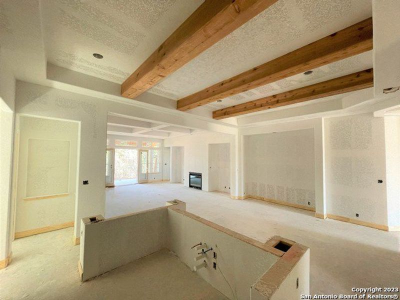 Furnished interior view inside a new home in Sunday Creek at Kinder Ranch, San Antonio (Image 3). Furnished interior view inside a new home in Sunday Creek at Kinder Ranch, San Antonio (Image 3).