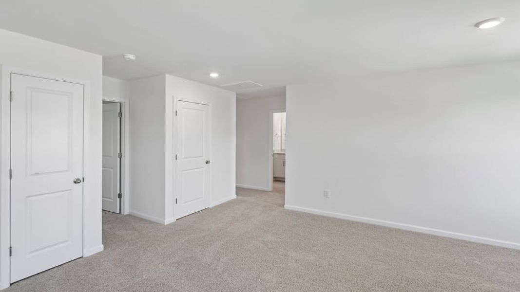 Spacious, unfurnished interior of a new home in Belle Grove, Wendell (Image 16). Spacious, unfurnished interior of a new home in Belle Grove, Wendell (Image 16).