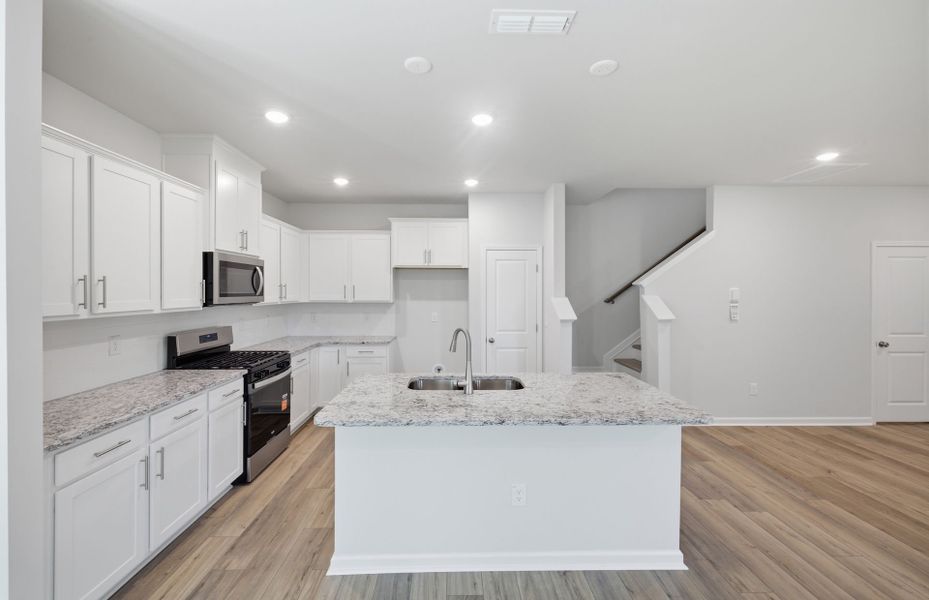 Furnished interior view inside a new home in Cambria, Garner (Image 28).