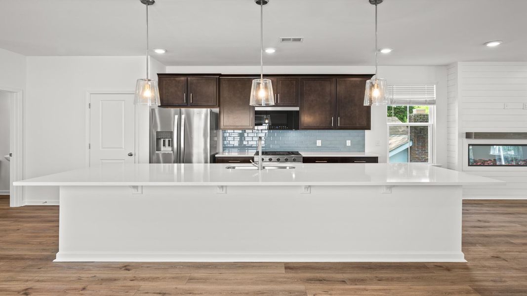 Furnished interior view inside a new home in , North Charleston (Image 3).