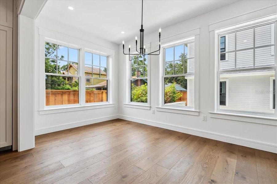 Dining in main house