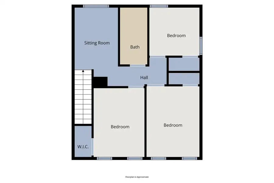 View of floor plan / room layout