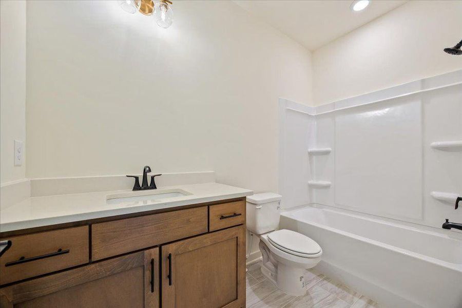 Furnished interior view inside a new home in Brooks Pond, Cumming (Image 11).