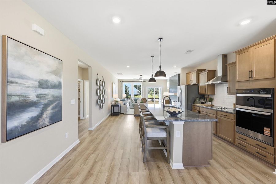 Furnished interior view inside a new home in Beach Forest, Sumter (Image 16).