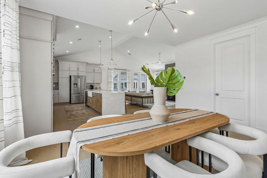 Furnished interior view inside a new home in Miller's Crossing, Johns Island (Image 52).