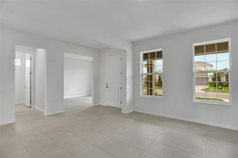 Spacious, unfurnished interior of a new home in Seaire, Parrish (Image 20).