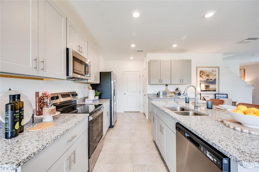 Furnished interior view inside a new home in Palm Wind, Hudson (Image 4).