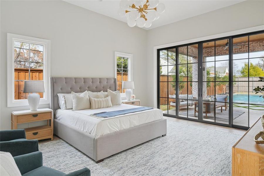 Furnished interior view inside a new home in , Dallas (Image 18). Furnished interior view inside a new home in , Dallas (Image 18).