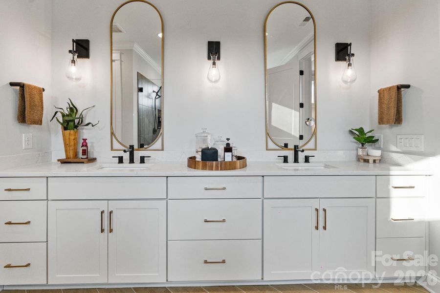 Furnished interior view inside a new home in Amara Chase, Huntersville (Image 14).