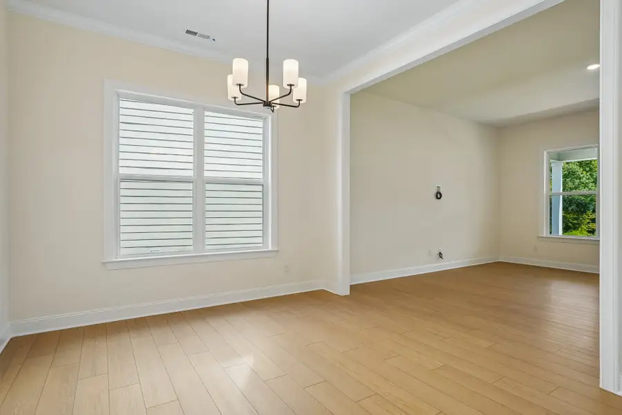 Representative unfurnished interior of a home built from the Lure by Caruso Homes in Blue Run, Raleigh (Image 16). Representative unfurnished interior of a home built from the Lure by Caruso Homes in Blue Run, Raleigh (Image 16).