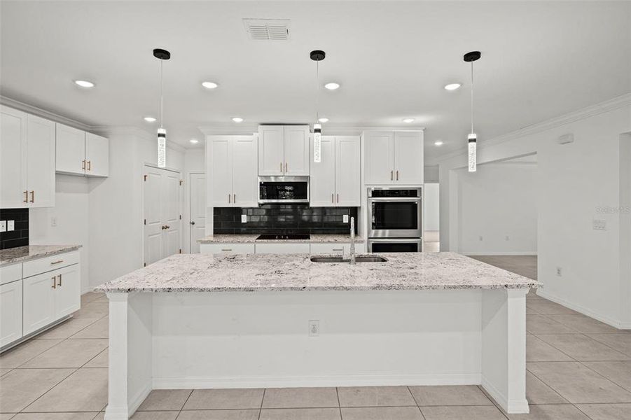 Furnished interior view inside a new home in , Weeki Wachee (Image 9).