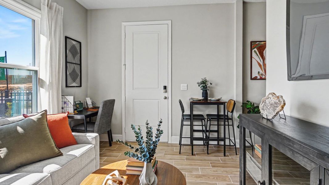 Furnished interior view inside a new home in Golden Gate, Naples (Image 4).