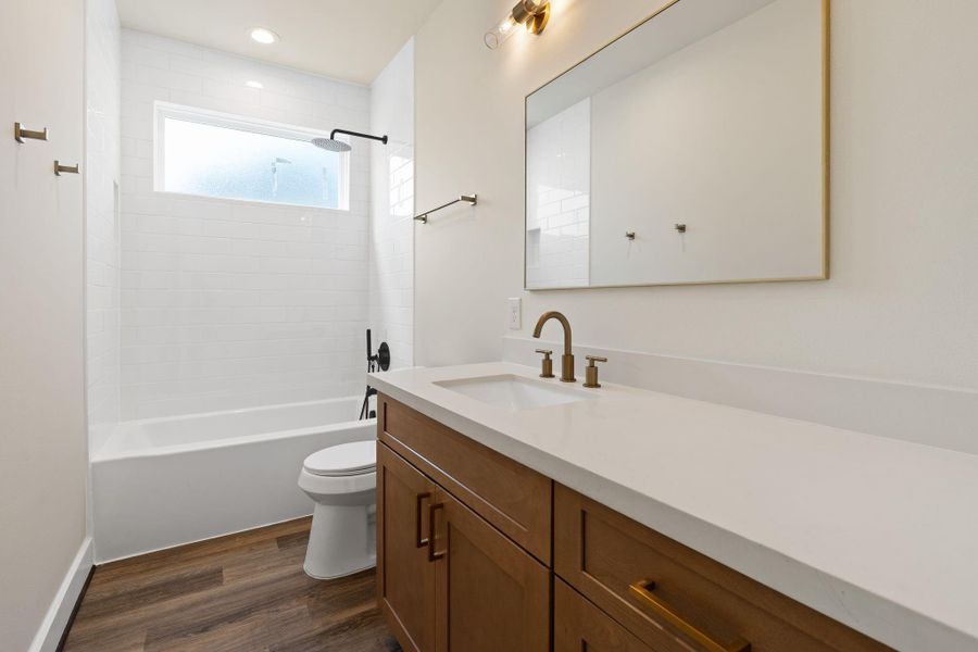 Furnished interior view inside a new home in , Houston (Image 16).