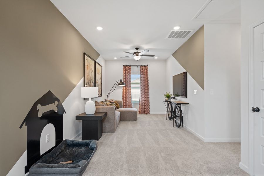 Furnished interior view inside a new home in Wind Haven, Ooltewah (Image 9).
