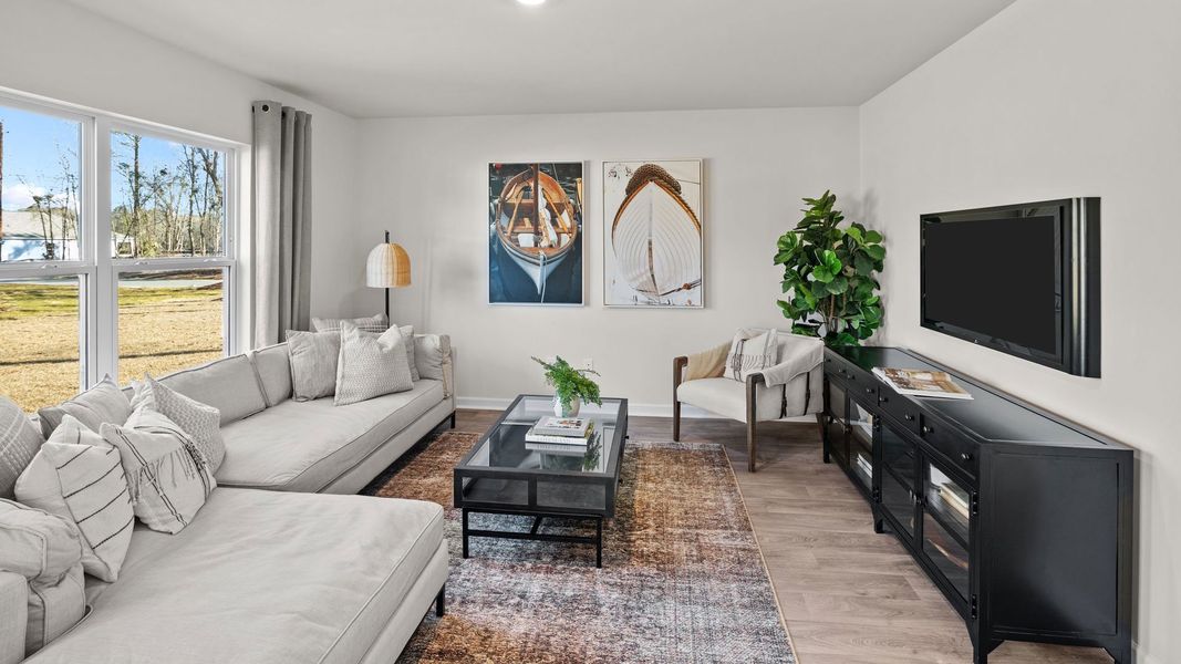 Furnished interior view inside a new home in Hunter Hill, Rocky Mount (Image 6).